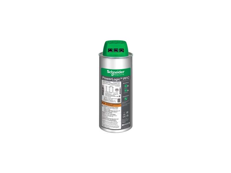 Schneider Electric Heavy duty PowerLogic PFC Capacitor, 25/30 kvar - 525 V - 50/60Hz;BLRCH250A300B52