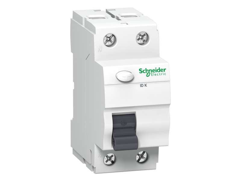 Schneider Electric ID K - diferencijalni zaštitni prekidač - 2P - 25A - 30mA - AC tip;A9Z05225