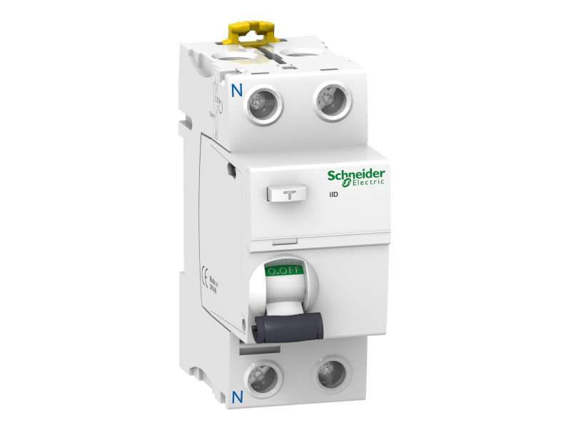 Schneider Electric IID - diferencijalni zaštitni prekidač - 2P - 100A - 100mA - AC tip; A9R12291
