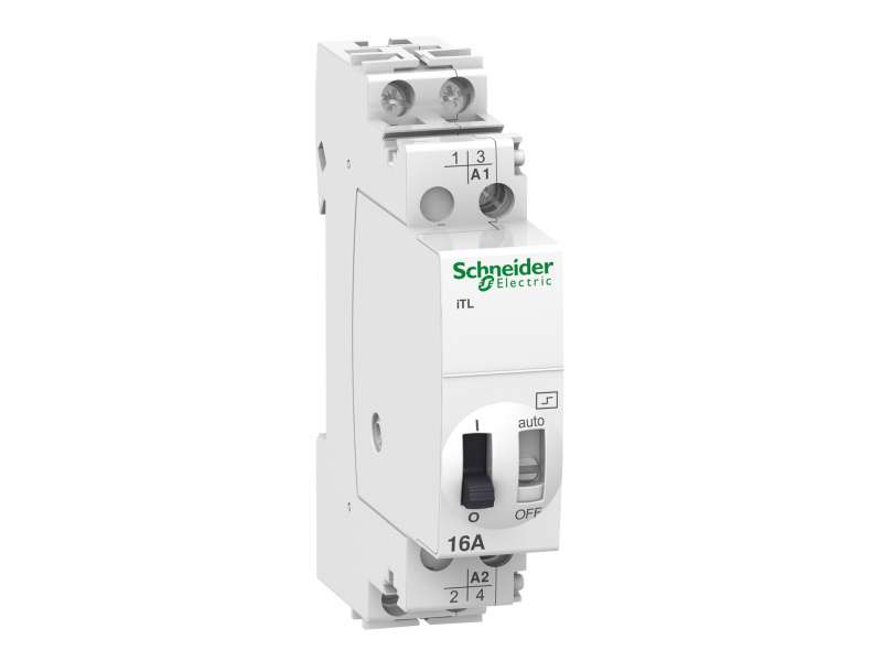 Schneider Electric Impulsni relej iTL - 2P - 2 NO - 16A - kalem 12 VDC - 24 VAC 50/60Hz; A9C30112