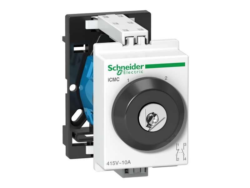 Schneider Electric Izborni prekidač 2 pozicije sa ključem iCMC 10A 2P U 415V CA; A9E15123