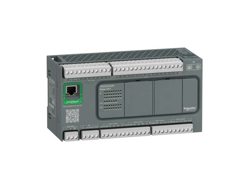 Schneider Electric Kontroler M200 40 I/O relejni sa Ethernetom ; TM200CE40R