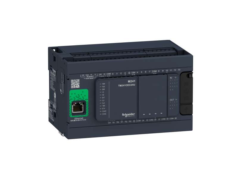 Schneider Electric Kontroler M241 24 IO relejni Ethernet ; TM241CE24R