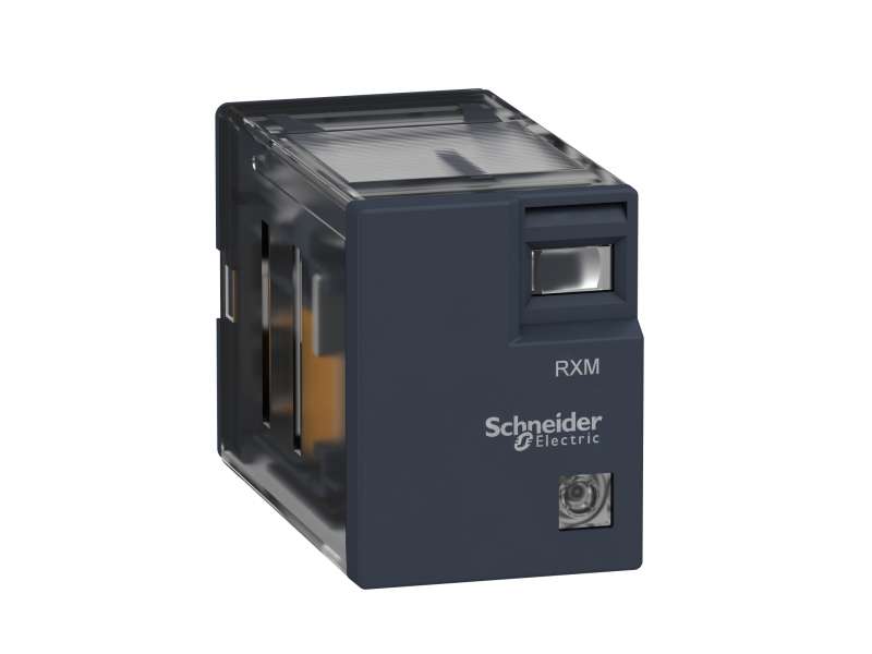 Schneider Electric Minijaturni utični releji - Zelio RXM2L - 4 C/O - 230 V AC - 3 A - with LED;RXM4LB2P7