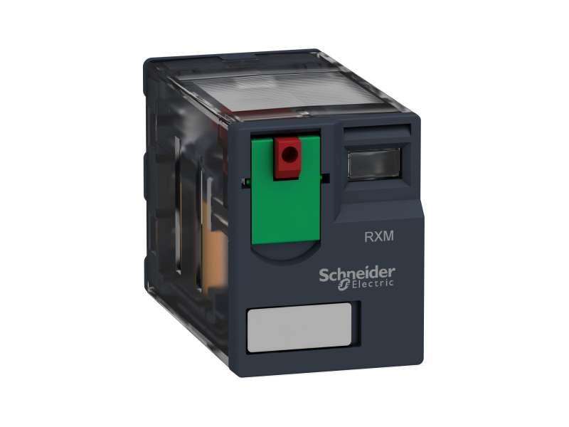 Schneider Electric Minijaturni utični relej - Zelio RXM 2 C/O 24 V AC 12 A ; RXM2AB1B7