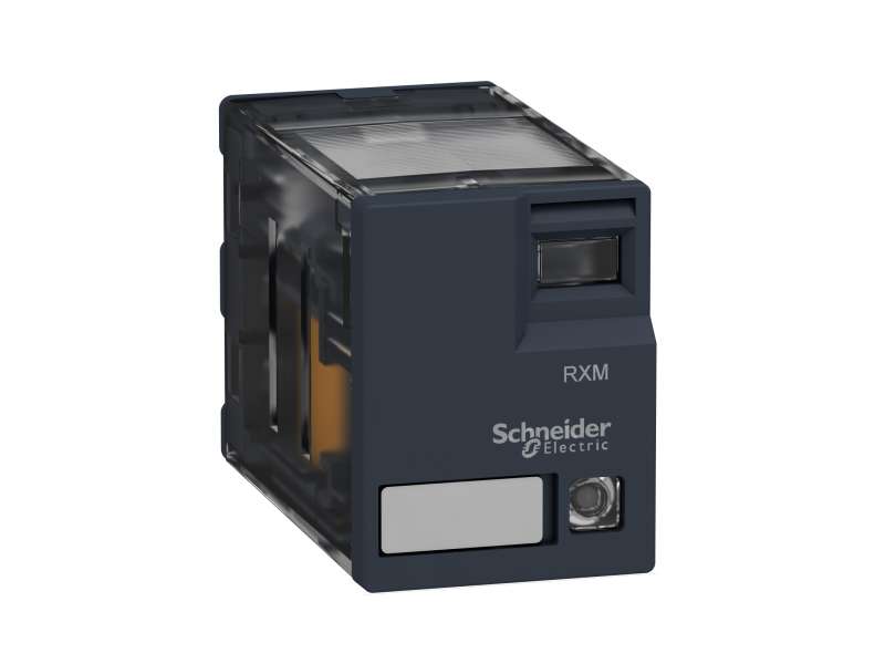 Schneider Electric Minijaturni utični relej - Zelio RXM 2 C/O 24 V AC 12 A sa LED lampicom ; RXM2AB3B7
