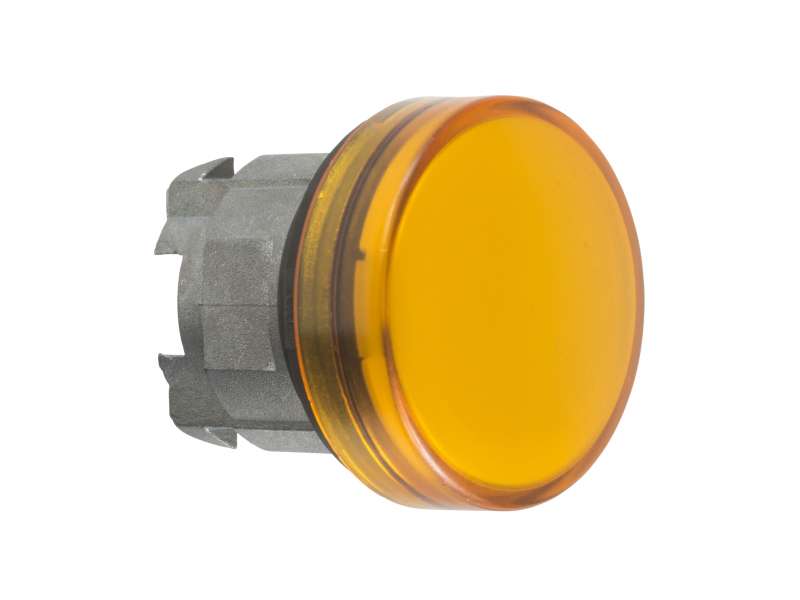 Schneider Electric Narandžasta glava signalne lampice Ø22 sa ravnim sočivom za BA9s sijalicu;ZB4BV05
