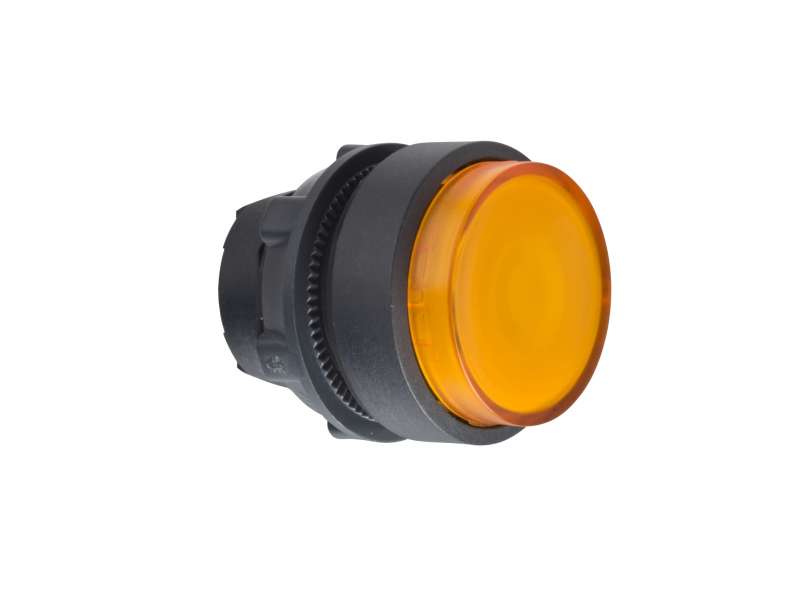 Schneider Electric Narandžasta izbočena glava svetlećeg tastera Ø22 sa povratkom za integrisan LED;ZB5AW153