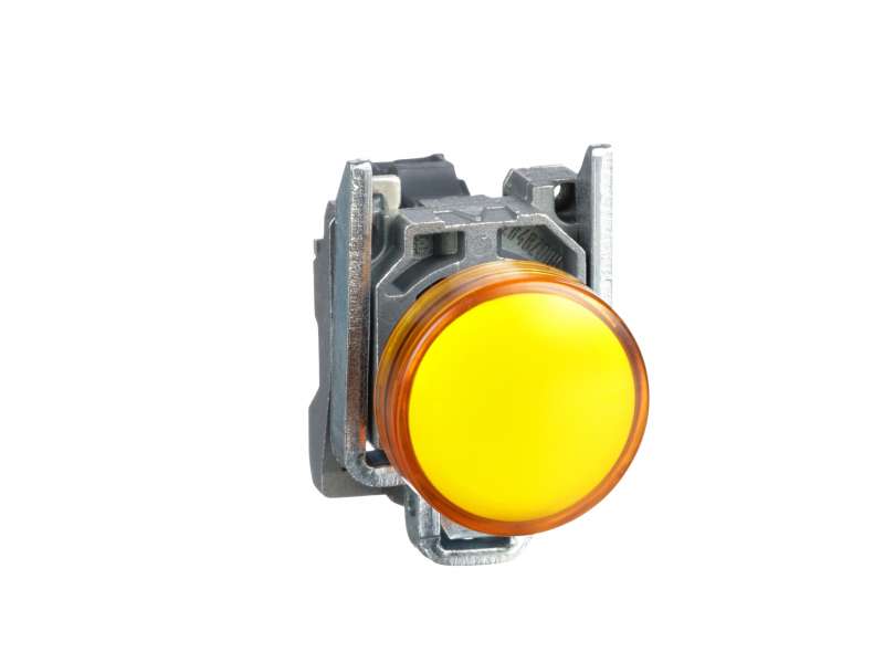 Schneider Electric Narandžasta kompl.signalna lampica Ø22 ravna sočiva sa integrisanim LED 110…120V;XB4BVG5
