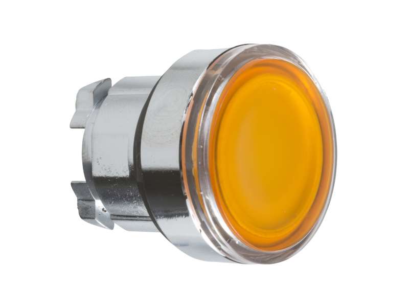 Schneider Electric Narandžasta udubljena glava svetlećeg tastera Ø22 sa povratkom za integrisan LED;ZB4BW353