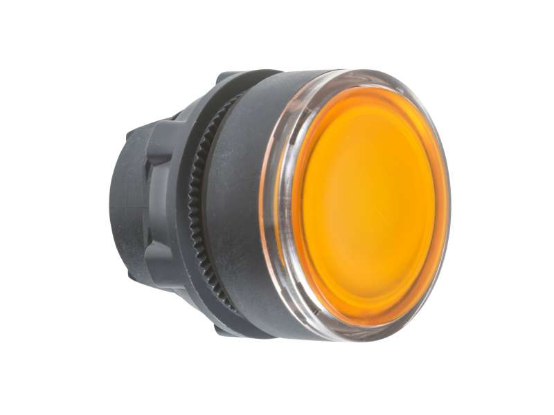 Schneider Electric Narandžasta udubljena glava svetlećeg tastera Ø22 sa povratkom za integrisan LED;ZB5AW353