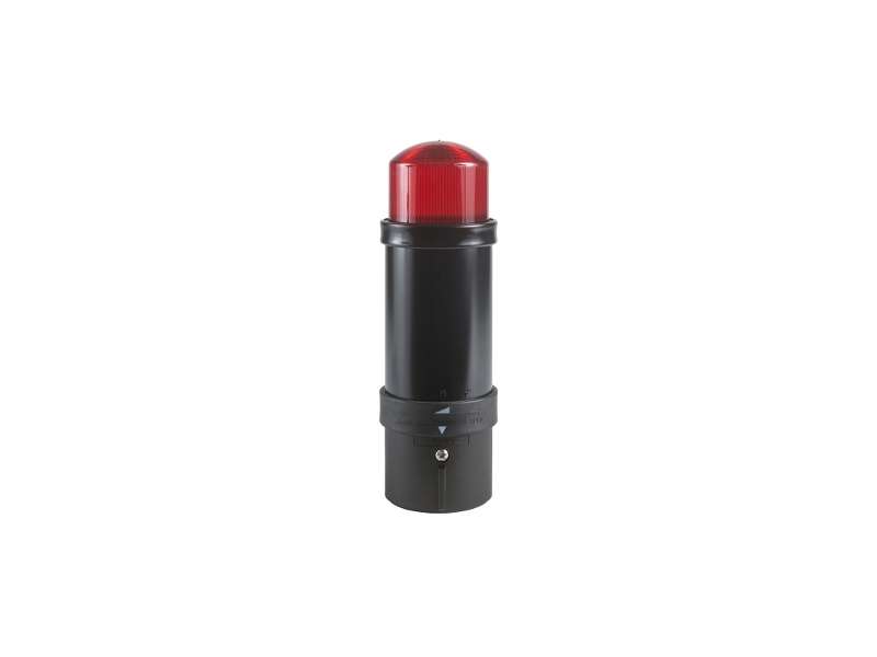 Schneider Electric Ø 70 mm svetlosna kolona - trepćuća - crvena - IP65 - 230 V;XVBL8M4