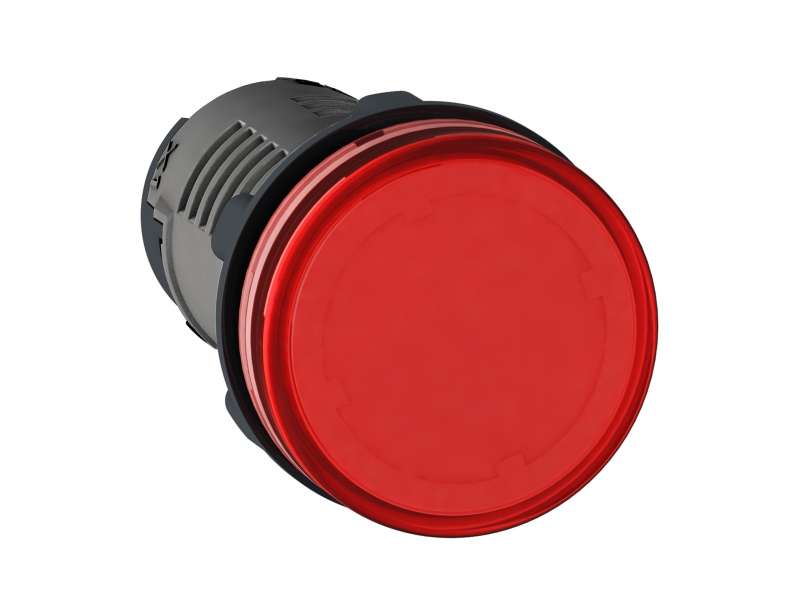 Schneider Electric Okrugla signalna lampica Ø 22 - red - integral LED - 110 V DC - screw clamp terminals;XA2EVFD4LC