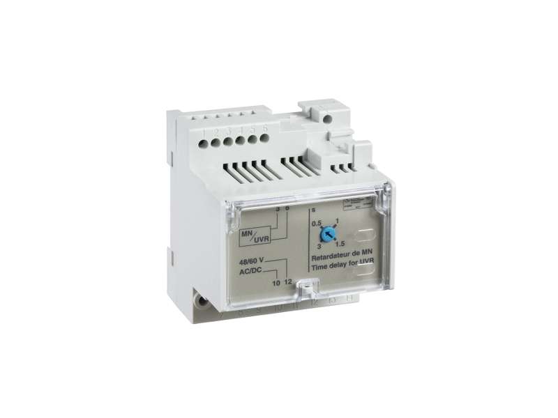 Schneider Electric Podesivi vremenski relej za naponski okidač MN - 380/480 VAC;33683