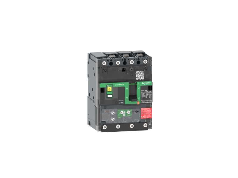 Schneider Electric Prekidač ComPacT NSXm H (70 kA na 415 VAC), 4P 4d, 25 A struja Micrologic 4.1 zaštitna jedinica, stopice i sabirnice;C11H44V025B