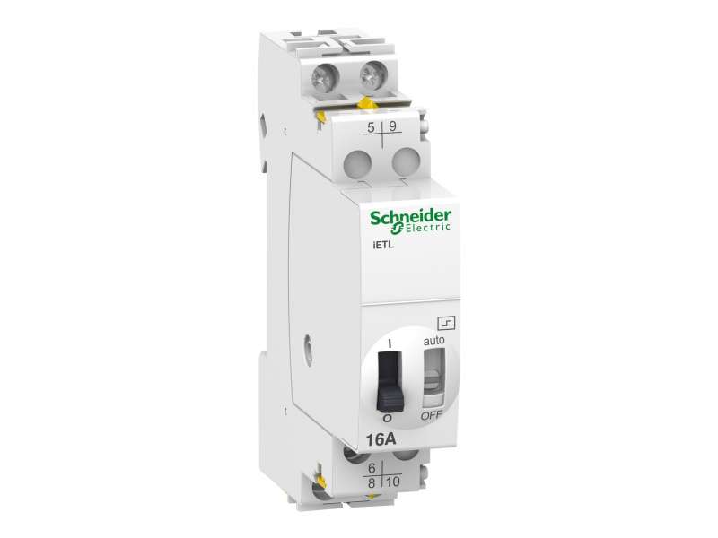 Schneider Electric Proširenje iETL iTL 16 - 2P - 1C/O + 1NO - 16A - kalem 12VDC - 24VAC 50/60Hz; A9C32116