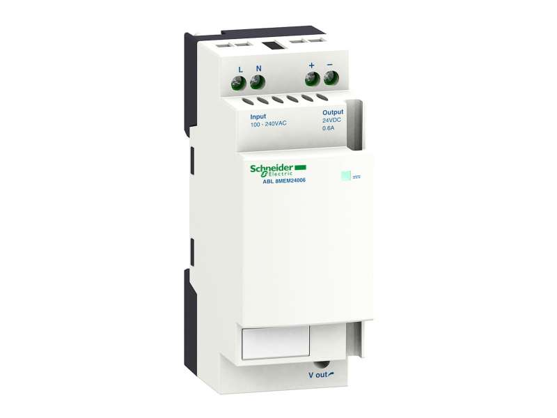 Schneider Electric Regulisano napajanje SMPS - monofazno ili dvofazno - 100..240 V AC -24 V - 0.3 A ; ABL8MEM24003