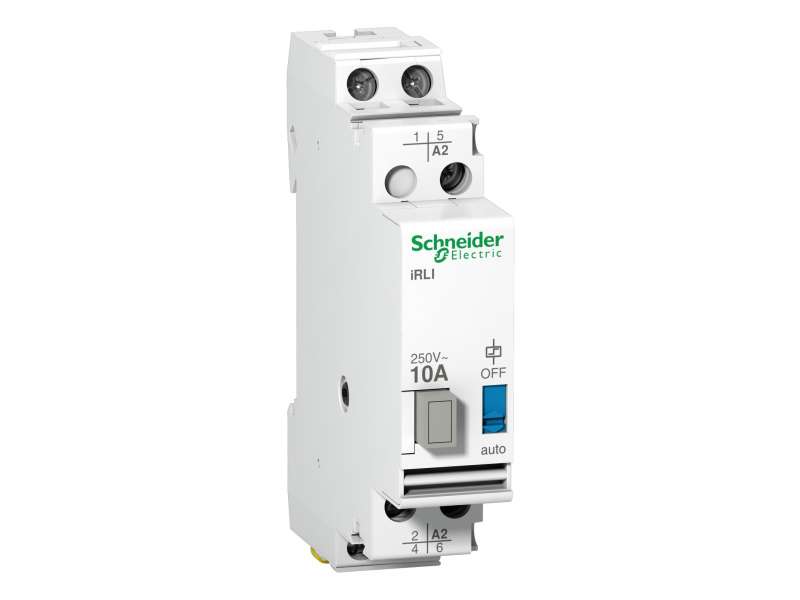 Schneider Electric Relej sistema promene izvora napajanja iRLI 10A 2P Uc 230V-240VAC Ue 250VAC; A9E15535