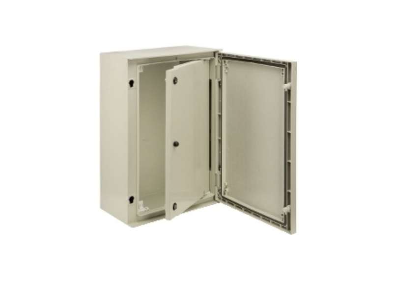 Schneider Electric Reverzibilna poliest. unutrašnja vrata 2 brave sa šablonom za bušenje za PLM108; NSYPAP108G