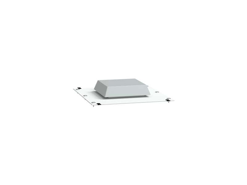Schneider Electric Roof plate, PrismaSeT P, for enclosure W 800mm D 400mm, IP54, with cut-out for top hood; LVS08478