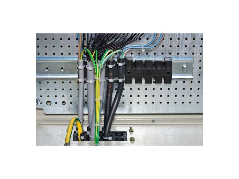 Schneider Electric Set od 10 plastičnih držača kablova, dužina 140mm. ; NSYSCCDINLG140