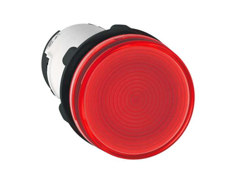Schneider Electric Signalna lampica Ø 22 - crvena - sijalica BA 9s - 230 V - vijčani priključak; XB7EV74P