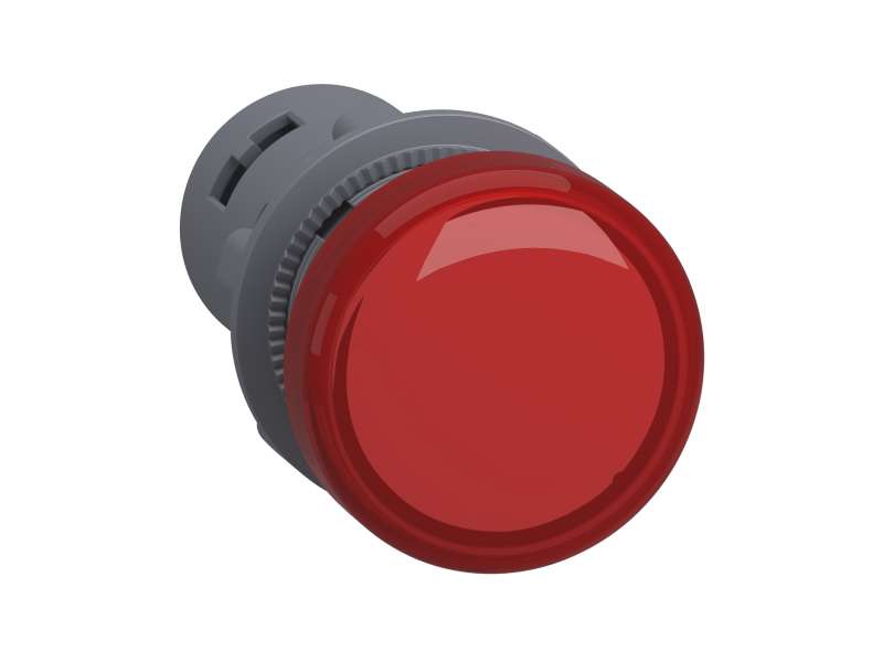 Schneider Electric Signalna lampica, plastic, red, Ø 22 mm, with integral LED, 110 V AC/DC, Anti-interference;XA2EVF4LC