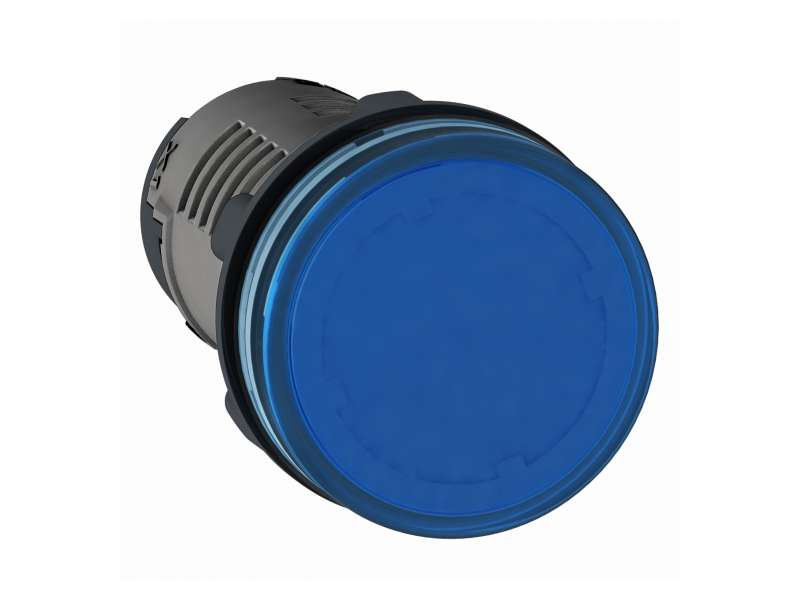 Schneider Electric Signalne lampice Ø 22 - blue - integral LED - 110 V DC - screw clamp terminals;XA2EVFD6LC