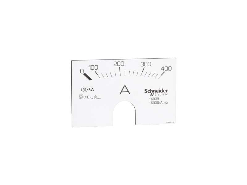 Schneider Electric Skala ampermetra - 0..400 A;16039