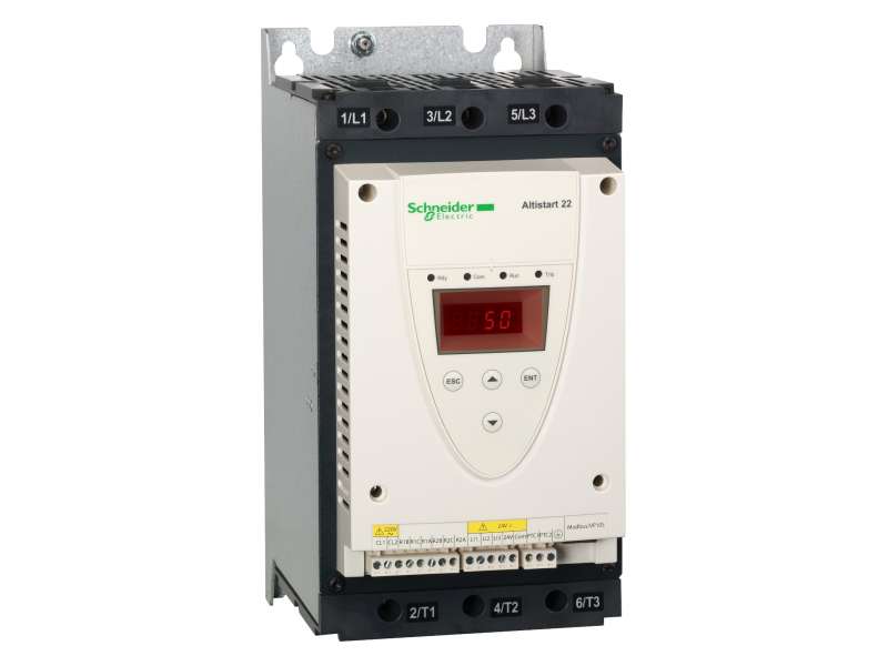 Schneider Electric Soft starter-ATS22-kontrolni napon 220V-napajanje 230V(15kW)/400...440V(30kW) ; ATS22D62Q