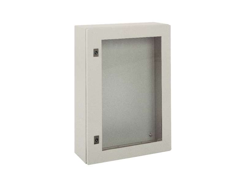 Schneider Electric Spacial CRN prozirna vrata, bez MP V300xŠ250xD200 IP66 IK08 RAL7035; NSYCRN325200T