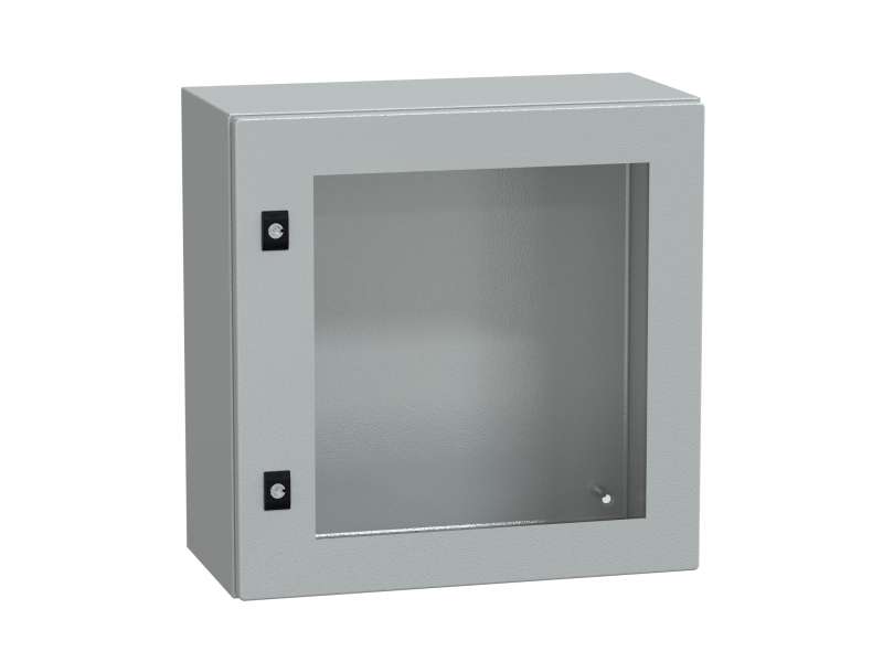 Schneider Electric Spacial CRN ravna vrata bez montažne ploče V1000xŠ600xD250 IP66 IK10 RAL7035 ; NSYCRN106250