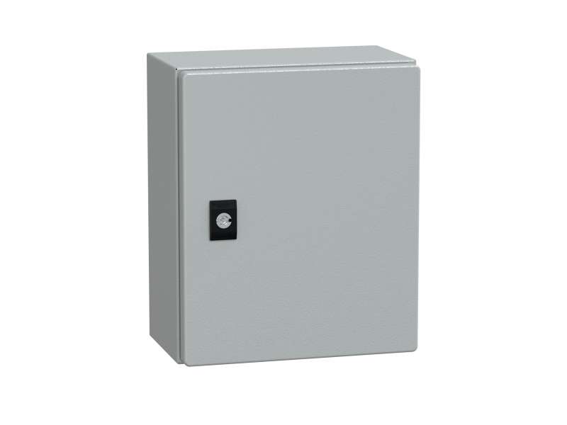 Schneider Electric Spacial CRN ravna vrata bez montažne ploče V300xŠ250xD150 IP66 IK10 RAL7035; NSYCRN325150