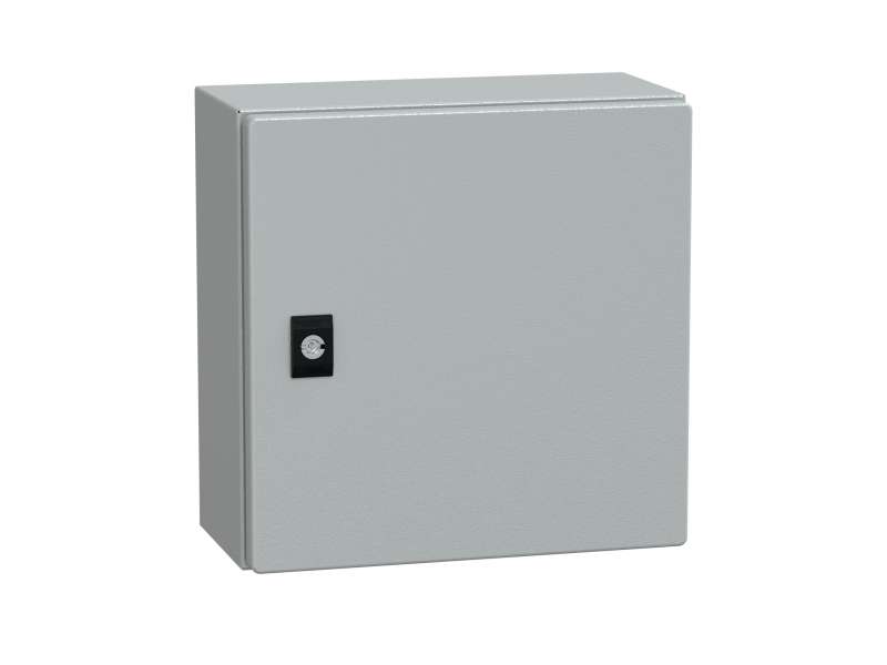 Schneider Electric Spacial CRN ravna vrata bez montažne ploče V300xŠ300xD150 IP66 IK10 RAL7035; NSYCRN33150