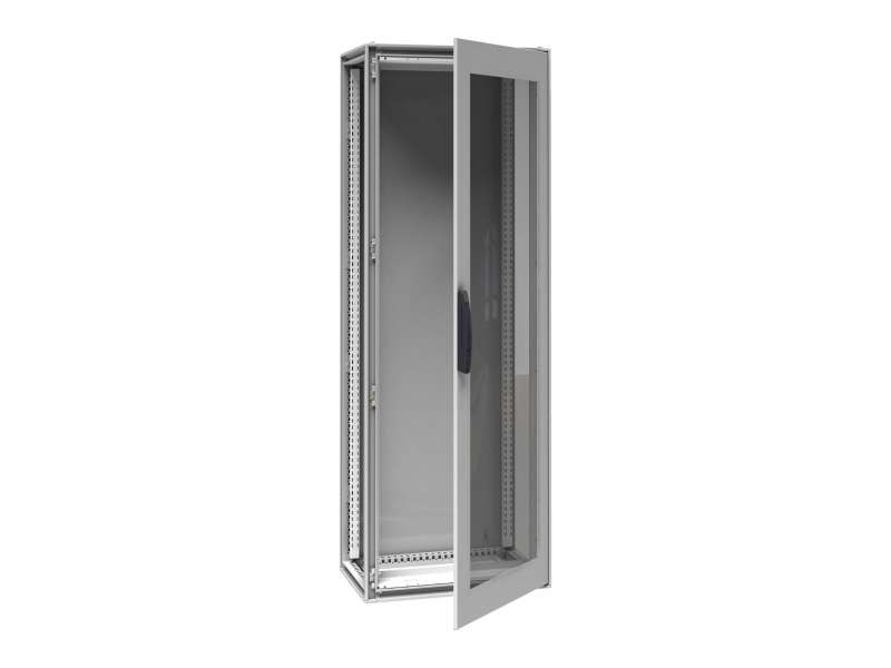 Schneider Electric Spacial SFP 2000x700x500mm, IP 55, RAL7035, glazed door for Prisma P system