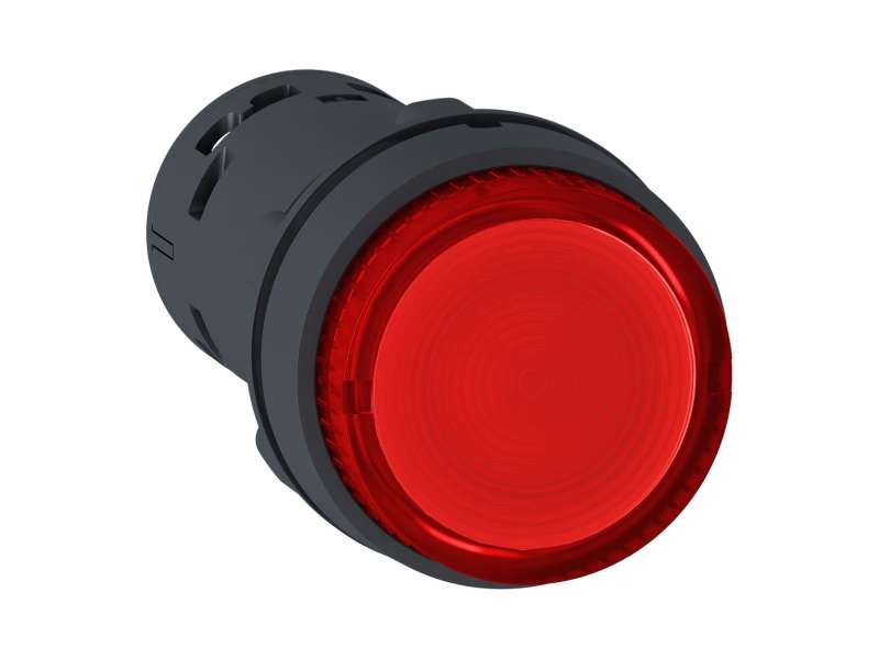 Schneider Electric Svetleći taster - LED - sa zadrškom -1NO - crveni - 230V; XB7NJ04M1