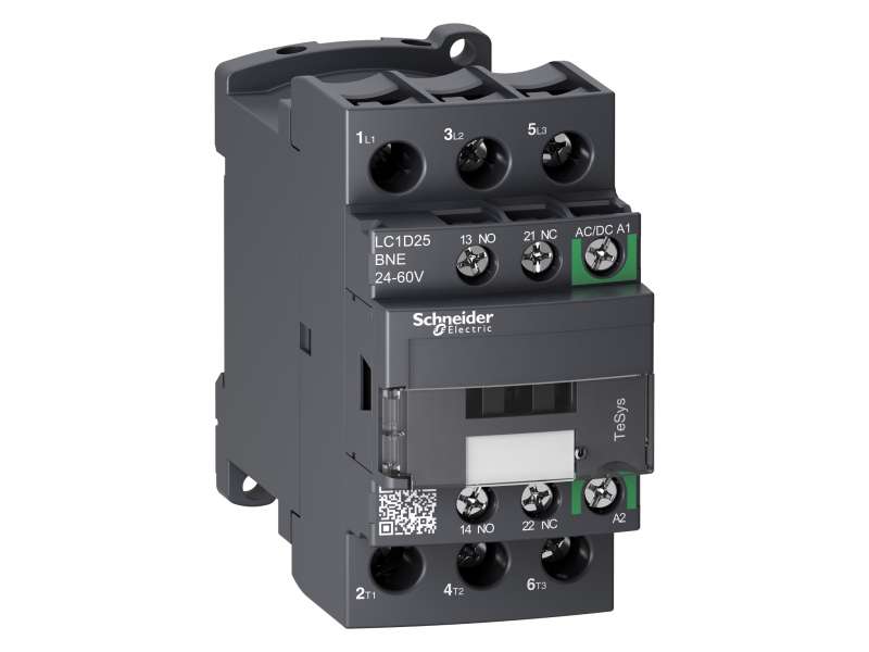 Schneider Electric TeSys D kontaktor 3P 25A AC-3 do 440V kalem 24-60V AC/DC