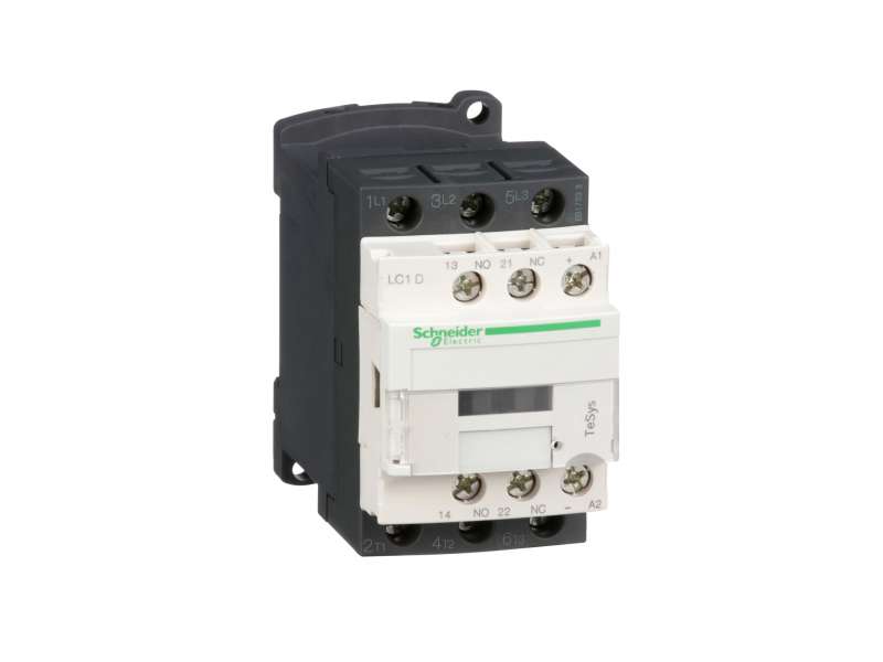 Schneider Electric TeSys D kontaktor - 3P(3 NO) - AC-3 - <= 440 V 18 A - 48 V DC kalem ; LC1D18ED