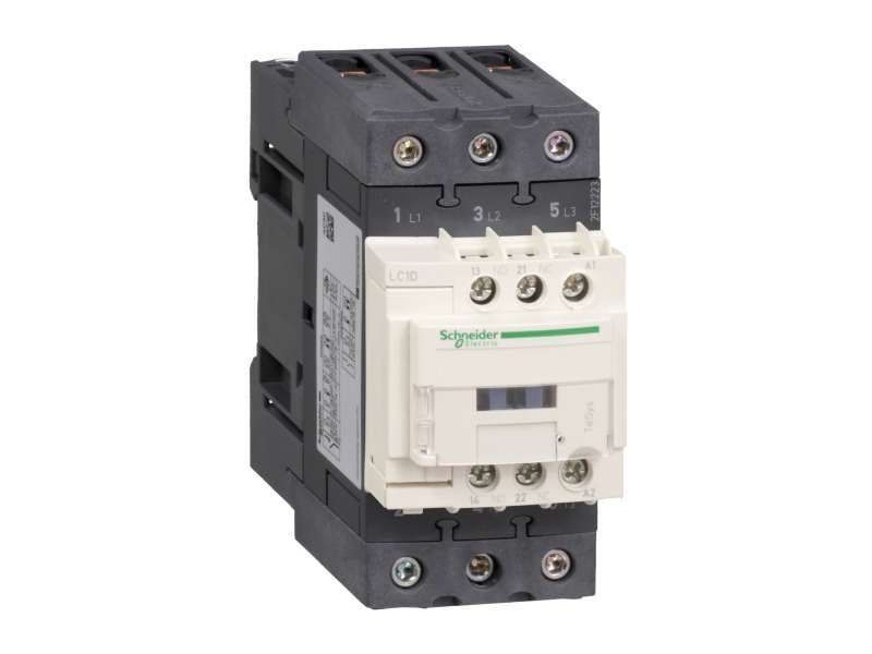 Schneider Electric TeSys D kontaktor - 3P(3 NO) - AC-3 - <= 440 V 40 A - 380 V AC 50/60 Hz kalem ; LC1D40AQ7