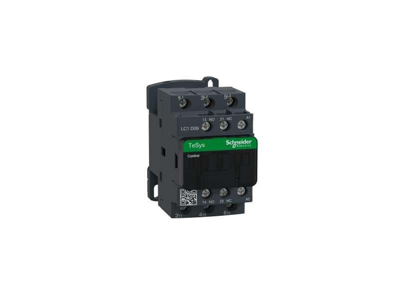 Schneider Electric TeSys D kontaktor - 3P(3 NO) - AC-3 - <= 440 V 9 A - 48 V AC kalem; LC1D09E7
