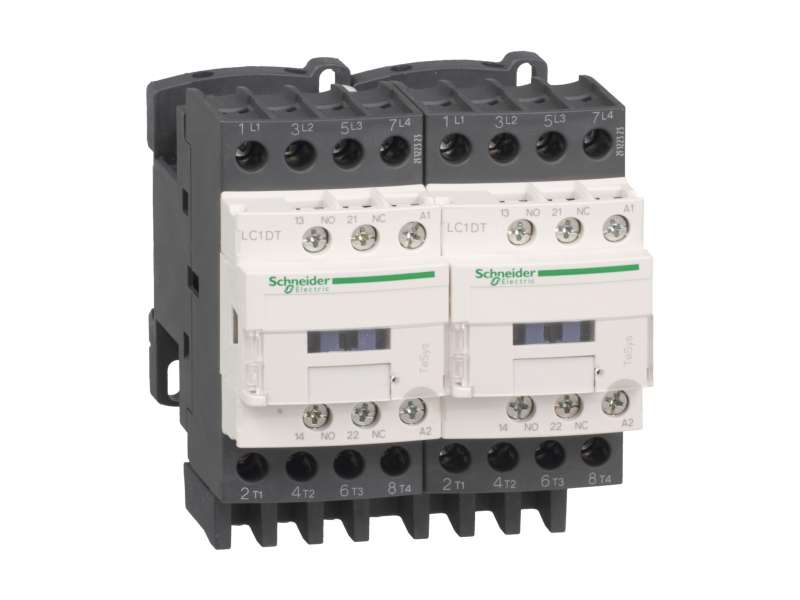 Schneider Electric TeSys D kontaktor za izmenu izvora napaj.-4P(4 NO)-AC-1-<= 440V 40A-230VAC kalem;LC2DT40P7