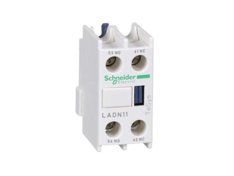 Schneider Electric TeSys D - pomoćni kontaktni blok - 1 NO + 1 NC - vijčani priključci;LADN11