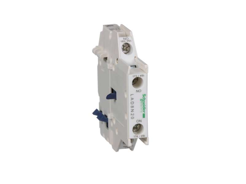 Schneider Electric TeSys D - pomoćni kontaktni blok - 2 NO - vijčani priključci; LAD8N20