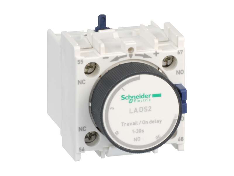 Schneider Electric TeSys D - vremenski pomoćni kontaktni blok - 1 NO + 1 NC vijčani priključak;LADS2