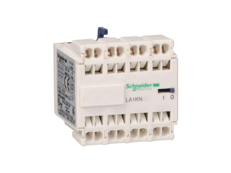Schneider Electric TeSys K - pomoćni kontaktni blok - 4 NC - opružni priključci; LA1KN043