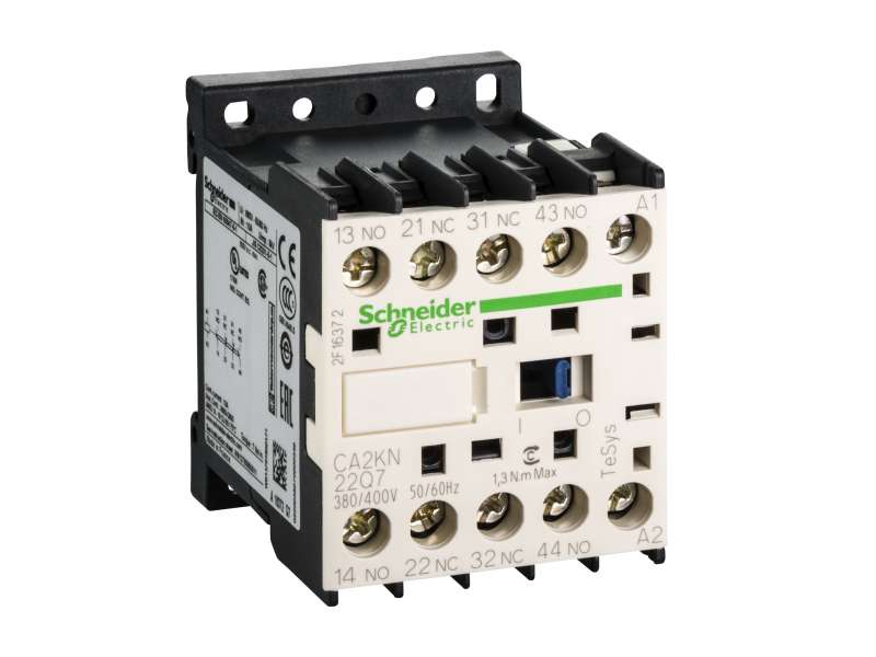 Schneider Electric TeSys K pomoćni kontaktor - 2 NO + 2 NC - <= 690 V - 380...400 V AC kalem;CA2KN22Q7