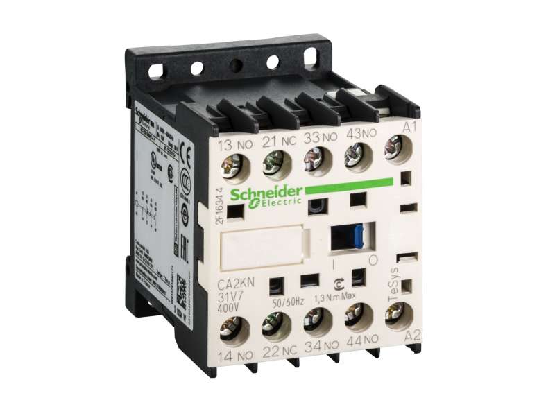 Schneider Electric TeSys K pomoćni kontaktor - 3 NO + 1 NC - <= 690 V - 400 V AC kalem; CA2KN31V7