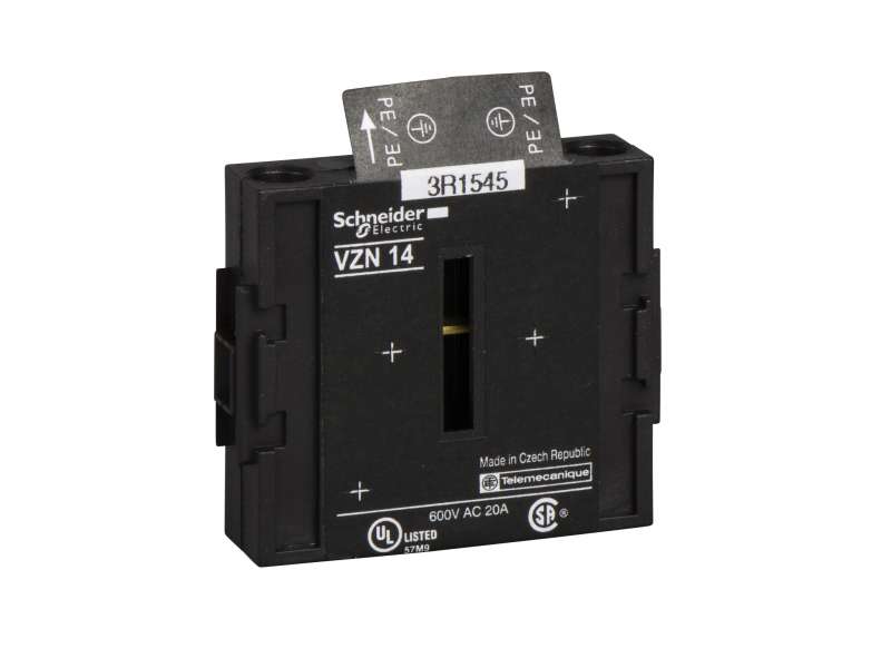 Schneider Electric TeSys Mini-VARIO - dodatni blok uzemljenja -20 A - za VN12, VN-20;VZN14