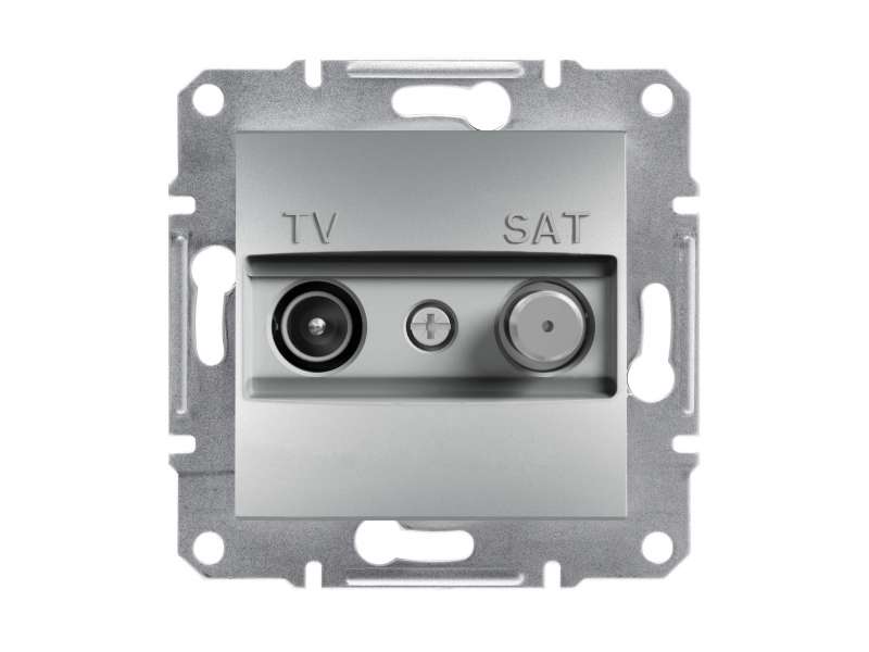 Schneider Electric TV-SAT prolazna utičnica (8dB), bez rama, aluminijum;EPH3400361