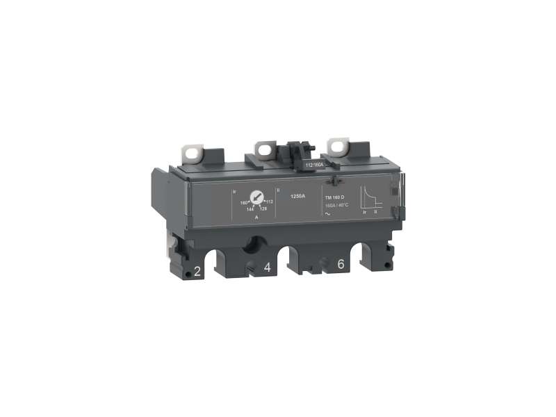 Schneider Electric Zaštitna jedinica TM80G za ComPacT NSX 100/160/250 prekidače, termomagnetna zaštita, struja 80 A, 3P 3d;C103MG080